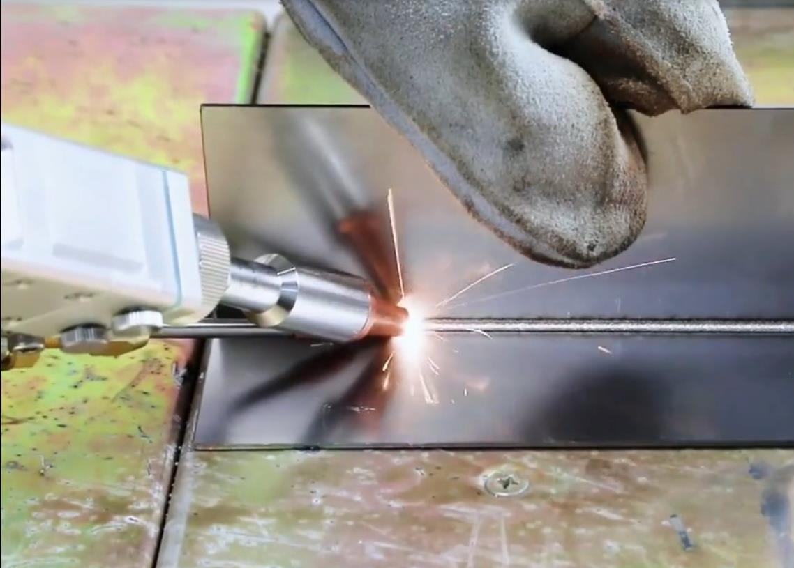 Laser welding with filler wire